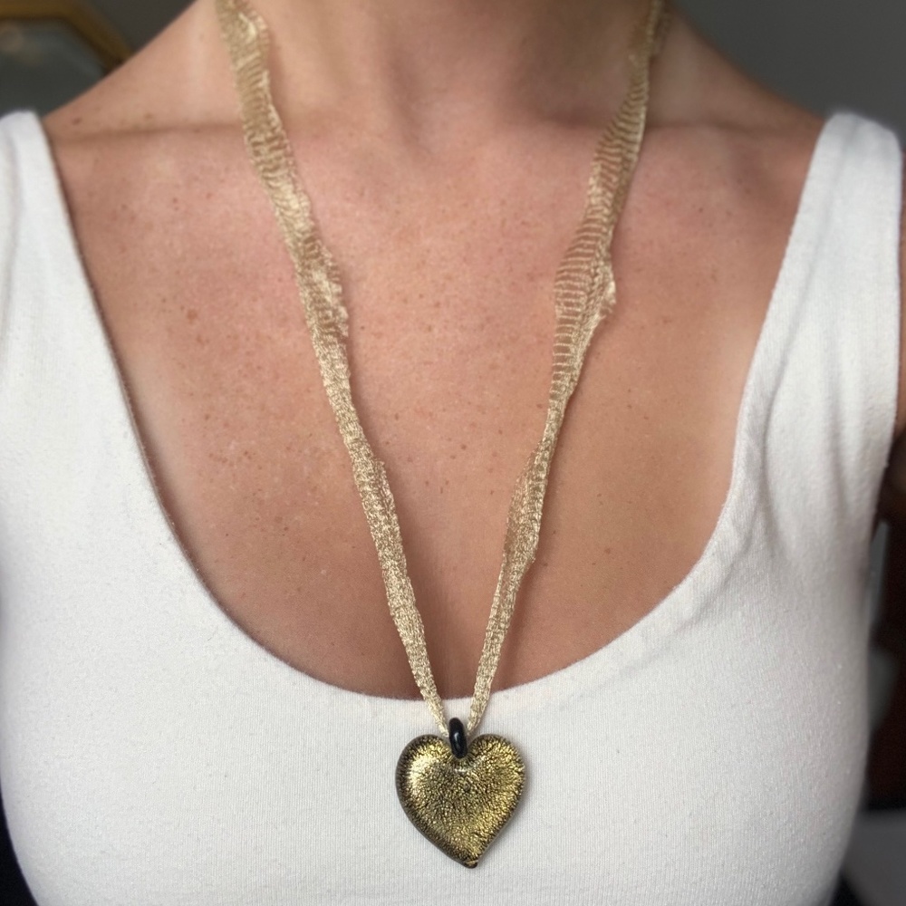 Antique Heart Necklace